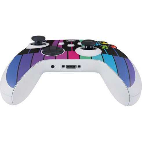 Color Piano Keys Xbox Series S Controller Skin